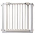 Plastic pet gate with adjustable width Royalty Free Stock Photo