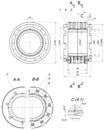 Expanded bearing sketch with numbers