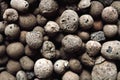 Expanded Clay Aggregate Background Pattern Royalty Free Stock Photo