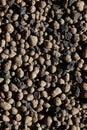 Expanded clay aggregate texture background Royalty Free Stock Photo