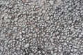 Expanded clay texture in concrete Royalty Free Stock Photo