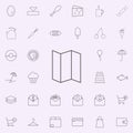 expanded map icon. web icons universal set for web and mobile Royalty Free Stock Photo
