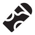 Sleeping bag icon solid style for all your project needs Royalty Free Stock Photo