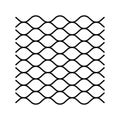 expanded sheet metal color icon vector illustration