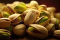 Expanding Pistachio nuts market. Generate Ai Royalty Free Stock Photo