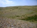 Expanses of hilly steppes of Northern Kazakhstan