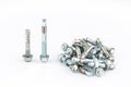 Expansion anchors on a white background Royalty Free Stock Photo