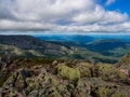 Expansive Valley View, Maine Woods and Waters, Katahdin Royalty Free Stock Photo