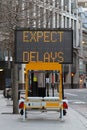 Expect delays