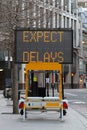 Expect delays Royalty Free Stock Photo