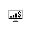 Expected Profit Icon. Business Concept. Flat Design