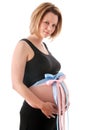 Expecting mother. Royalty Free Stock Photo
