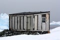 Old expeditions barrack in Antarctica