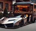 expensive fast sports supercar design camper van conversion for digital nomad avdenture weekender