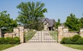 Expensive Gated Home Royalty Free Stock Photo