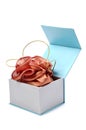 Expensive gift pouch Royalty Free Stock Photo