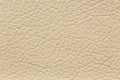 Expensive light beige leather texture with elegance. Royalty Free Stock Photo