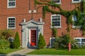 Expensive old house with huge windows Royalty Free Stock Photo