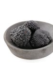 Expensive rare black truffle mushroom Royalty Free Stock Photo