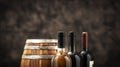 Expensive wine collection Royalty Free Stock Photo