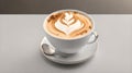 AI-Generated Kinako Latte: Japanese Fusion of Latte Elegance with Roasted Soybean Powder