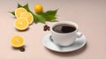 AI-Generated Yuzu Coffee: A Japanese Fusion Infused with Citrusy Yuzu Elegance