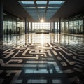 Labyrinth of Success: A Captivating Glass Maze