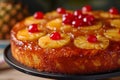 a scrumptious crushed pineapple upside-down cake