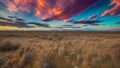 Golden Hour Elegance: Majestic Cloud Formation