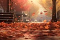 Falling for Fall: A Mesmerizing Display of Autumn Leaves on the Ground