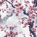 Guan Shanyue\'s Traditional Chinese Ink Painting Of Plum Blossoms In Full Bloom