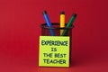Experience Is The Best Teacher Royalty Free Stock Photo