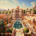 Stunningly Beautiful Palace in Jaipur