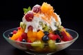 Cholado: Refreshing Colombian Fruit Salad with Shaved Ice and Syrups