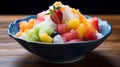 Cholado: Refreshing Colombian Fruit Salad with Shaved Ice and Syrups