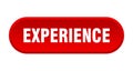 experience button. rounded sign on white background Royalty Free Stock Photo