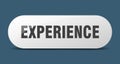 experience button. experience sign. key. push button. Royalty Free Stock Photo