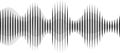 Experience captivating abstract audio waves, with peaks and valleys forming mesmerizing patterns representing sound