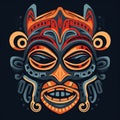 Enigmatic and Mystical Ancient Tribal Mask