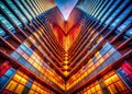 Dynamic Architecture Exploring Abstract Forms and Pulsating Structures in Modern Building Design