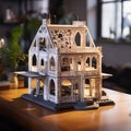 Futuristic Precision: 3D-Printed Miniature Architectural Masterpiece Unveiled
