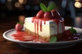 Experience the divine simplicity of New York style cheesecake, a heavenly delight