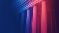 Experience the dynamic transition from blue to red representing political movement and progress with a striking