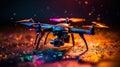 Vibrant Drone Explosions Captured in Stunning Detail with Sony A9 and 35mm Lens