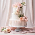 Minimalist Chic Wedding Cake