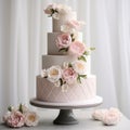 Minimalist Chic Wedding Cake