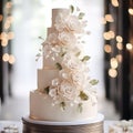 Minimalist Chic Wedding Cake