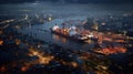 Harbor Symphony: A Bird\'s-Eye View of Hamburg\'s Vibrant Port