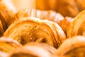 Flaky Delights: Indulge in Irresistible Croissants Royalty Free Stock Photo