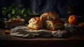 Experience the Flavors of Turkey with This Hot and Fresh BÃÂ¶rek. Ultra-DetAIed Food photography. Generative AI